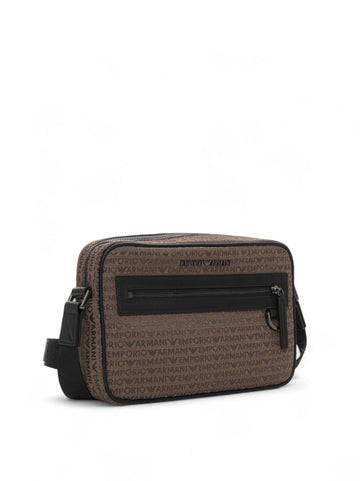 Beige Clutch Bag Emporio Armani Men