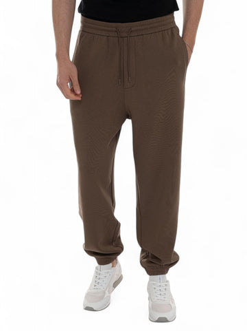 Pantalone in felpa Marrone Emporio Armani Uomo