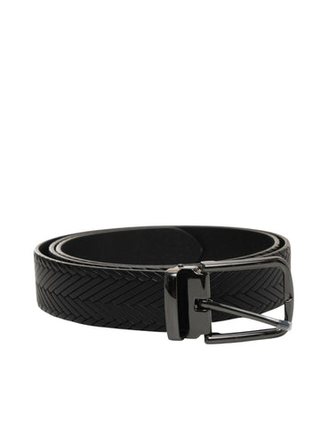 Cintura Nero Emporio Armani Uomo