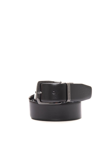 Cintura Nero-marrone Emporio Armani Uomo