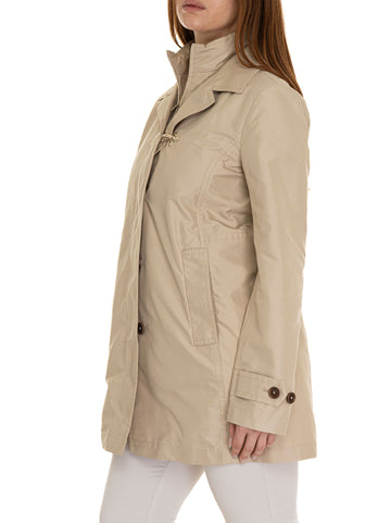 Morning Beige Fay Women's nylon jacket