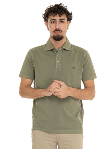 Polo manica corta Verde Fay Uomo