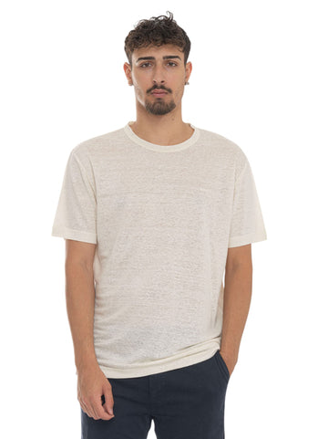 T-shirt girocollo Panna Gant Uomo