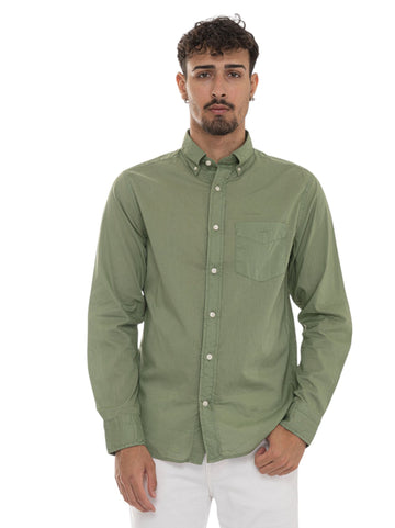 Gant Men's Green Long Sleeve Shirt