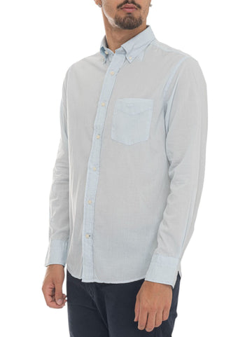 Gant Men's Light Blue Long Sleeve Shirt