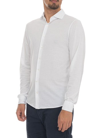 Polo camicia Bianco Gran Sasso Uomo