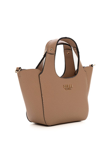 Mini Bag Helina Beige Guess Donna