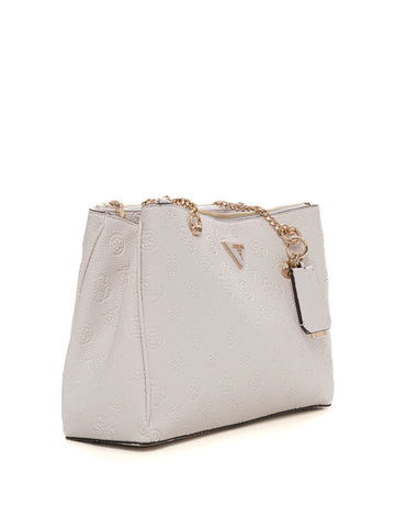 Guess Women's Cresidia Cream Medium Bag