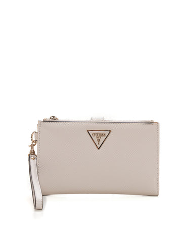 Guess Women's Cream Laurel Large Wallet