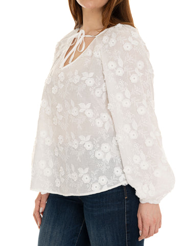 Guess Women's White Pelari Jacket