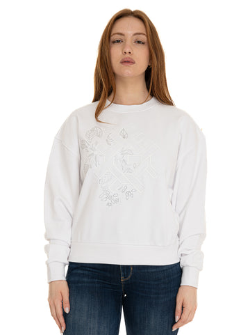 Guess Women's White Sweatshirt