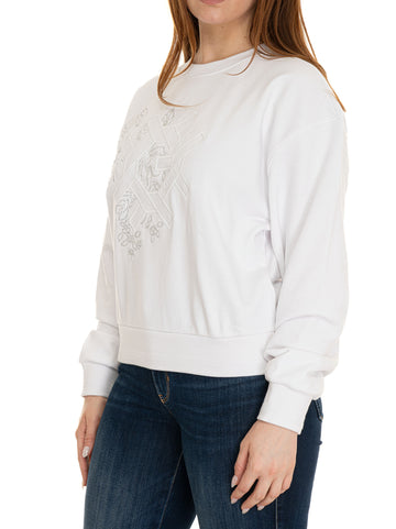 Guess Women's White Sweatshirt