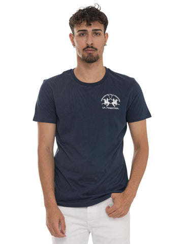 T-shirt Blu La Martina Uomo