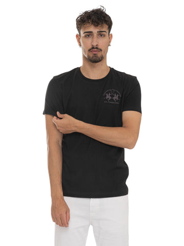 T-shirt Nero La Martina Uomo