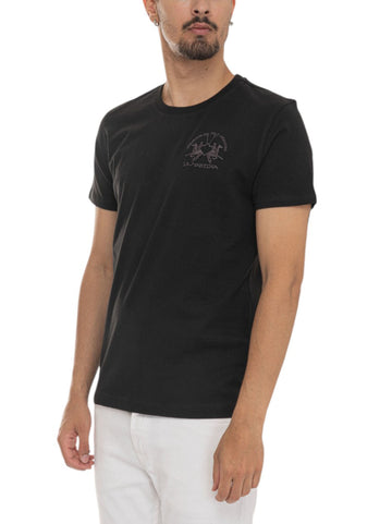 T-shirt Nero La Martina Uomo