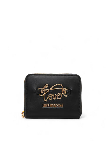 Portafoglio Nero Love Moschino Donna