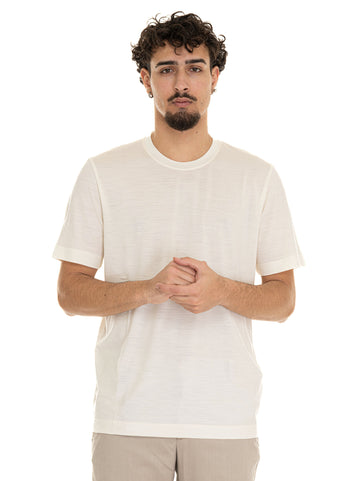 JAMES Crewneck T-shirt White Marco Pescarolo Men