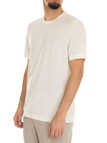 JAMES Crewneck T-shirt White Marco Pescarolo Men