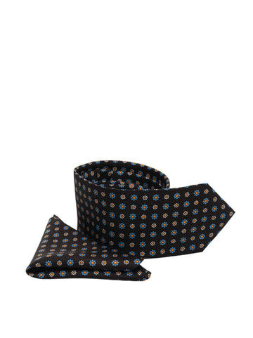 Cravatta in seta Marrone Napoleone Barba Uomo
