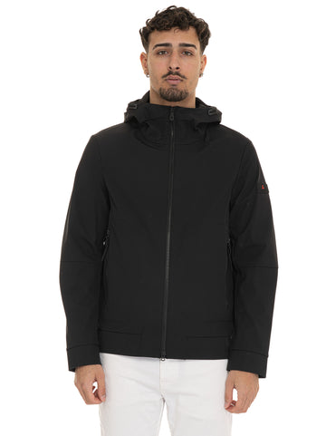 Giubbino con cappuccio SVALBARDMDN Nero Peuterey Uomo