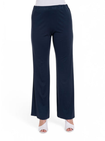 Pantalone morbido Blu Quality First Donna