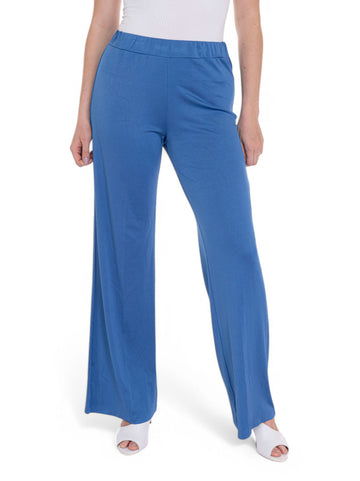 Pantalone morbido Azzurro Quality First Donna