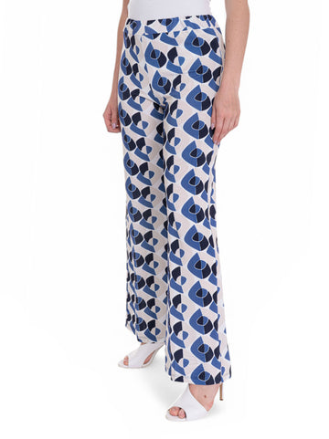 Pantalone morbido Azzurro Quality First Donna