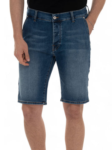 Bermuda Elias Denim medio Roy Rogers Uomo