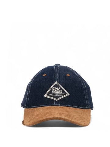 Cappello con visiera Denim medio Roy Rogers Uomo