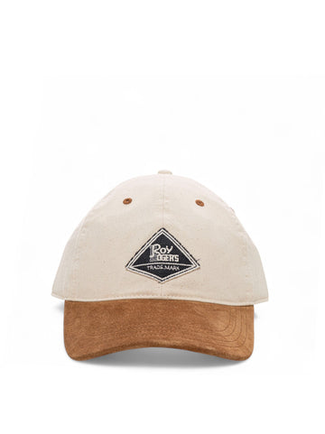 Cappello con visiera Denim bianco Roy Rogers Uomo