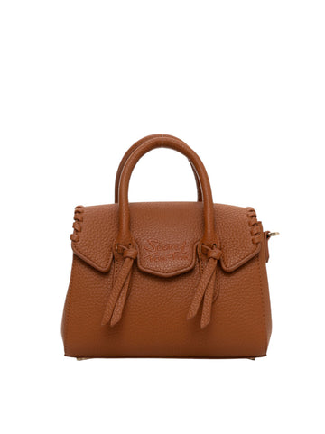 Borsa Cognac Secret PonPon Donna