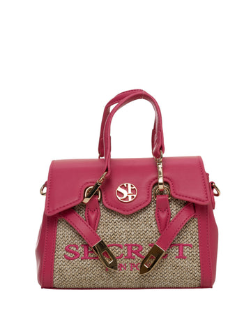 Borsa Fucsia Secret PonPon Donna