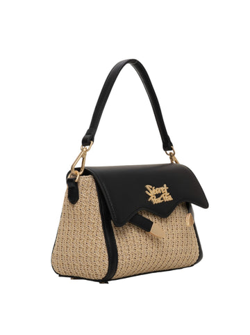 Borsa Nero Secret PonPon Donna
