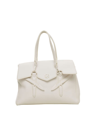 Borsa Bianco Secret PonPon Donna