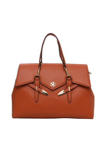 Borsa Arancio Secret PonPon Donna