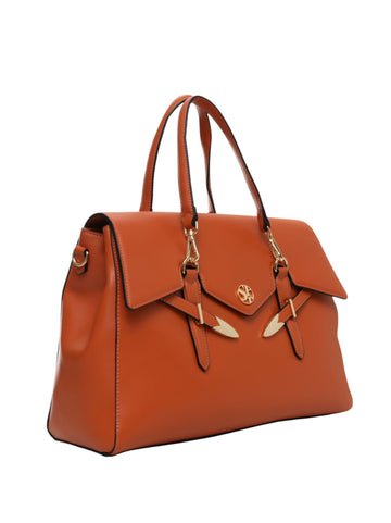 Borsa Arancio Secret PonPon Donna