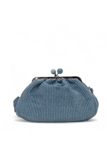 Borsa in rafia Fortuna Azzurro Weekend Max Mara Donna