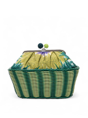 Borsa a secchiello Granada Verde Weekend Max Mara Donna