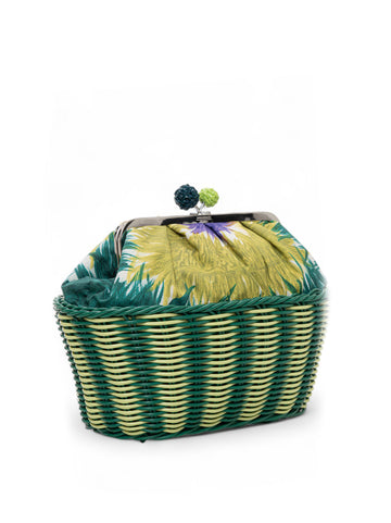 Borsa a secchiello Granada Verde Weekend Max Mara Donna