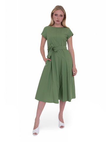 Abito Midi Magma Verde Weekend Max Mara Donna