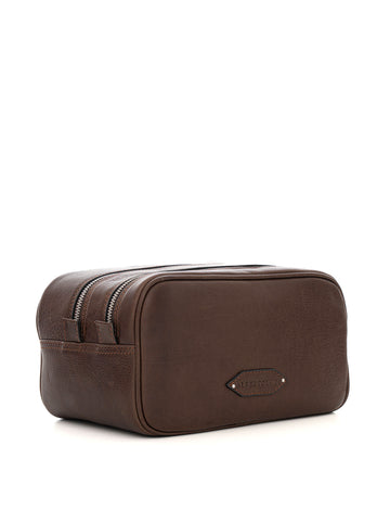 Pochette Marrone Alberto Luti Uomo