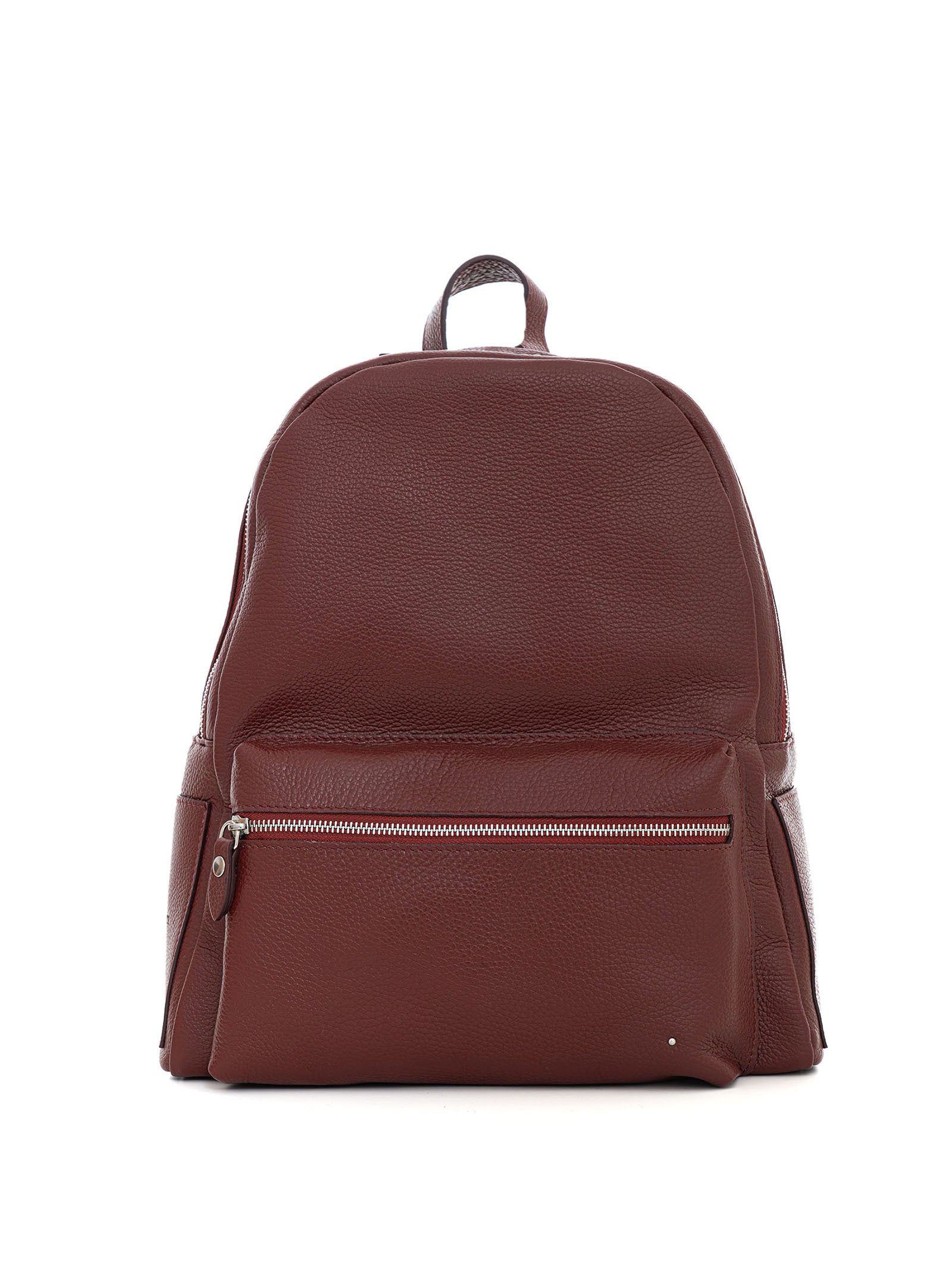 Alberto Luti Men's Bordeaux Leather Backpack