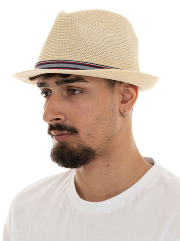 Cappello Ecrù Barbour Uomo