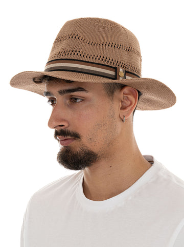 Cappello Marrone Barbour Uomo