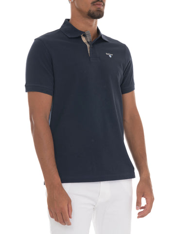 Polo Blu Barbour Uomo