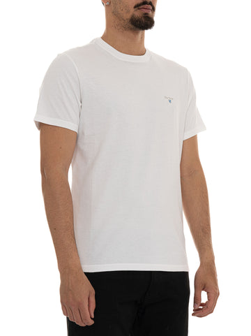 T-shirt Bianco Barbour Uomo