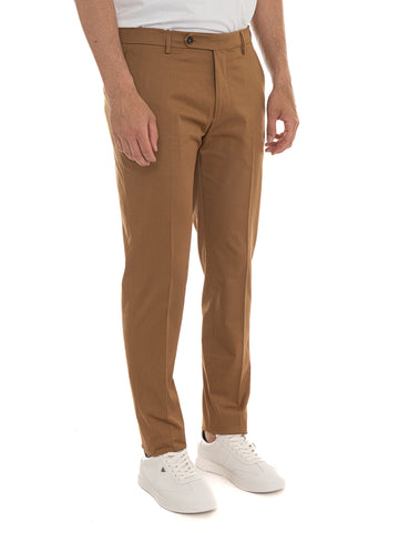 Pantalone modello chino MORELLO Tabacco Berwich Uomo