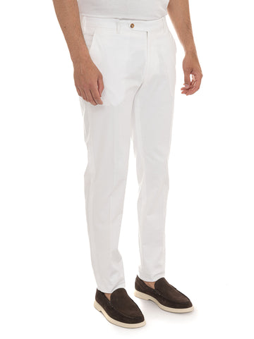Men's White Berwich Trousers