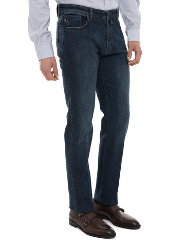 Jeans 5 tasche MORELLO5T Denim medio Berwich Uomo