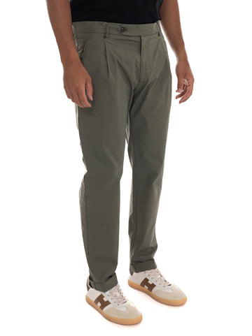 Pantalone modello chino  RETRO-GD Verde Berwich Uomo